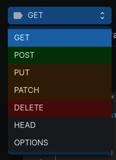 Request Method Options
