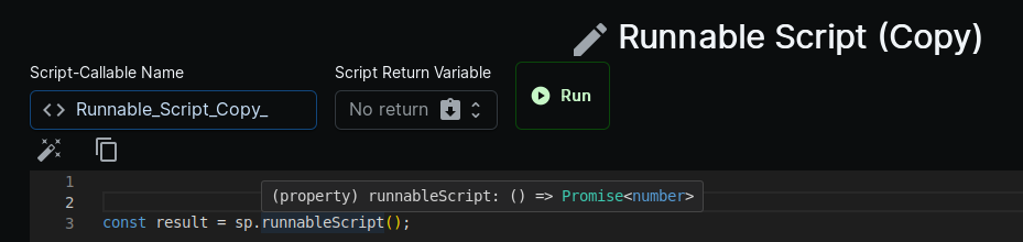 Script Return Variable Example Image